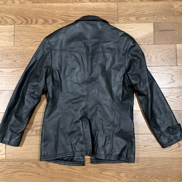 VINTAGE - AUTHENTIC Guess Leather Jacket -Legendary Classics - Picture 3 of 3